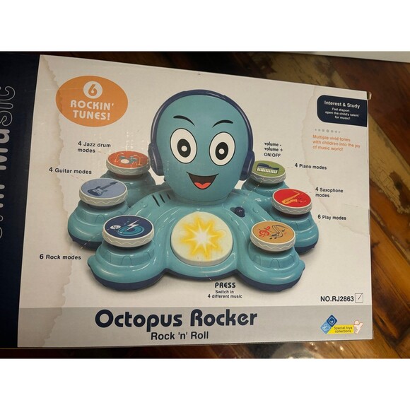 Octopus Rocker Toy. - Picture 1 of 6